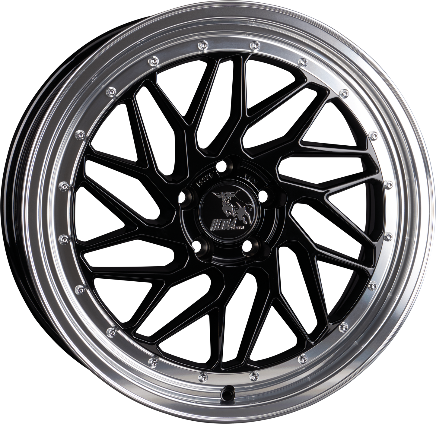 ULTRA WHEELS UA14 SPIN - BLACK / LIP POLISH// 8,5x19