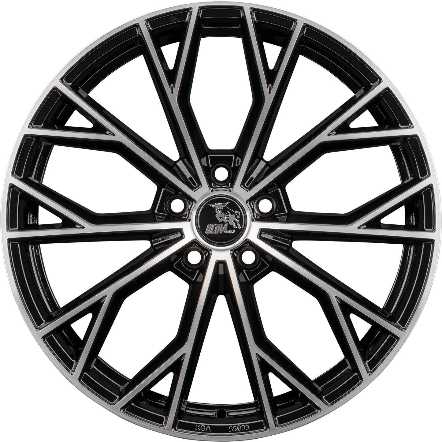 Ultra Wheels UA23 RS EVO BLACK POLISHED // 8,5x19