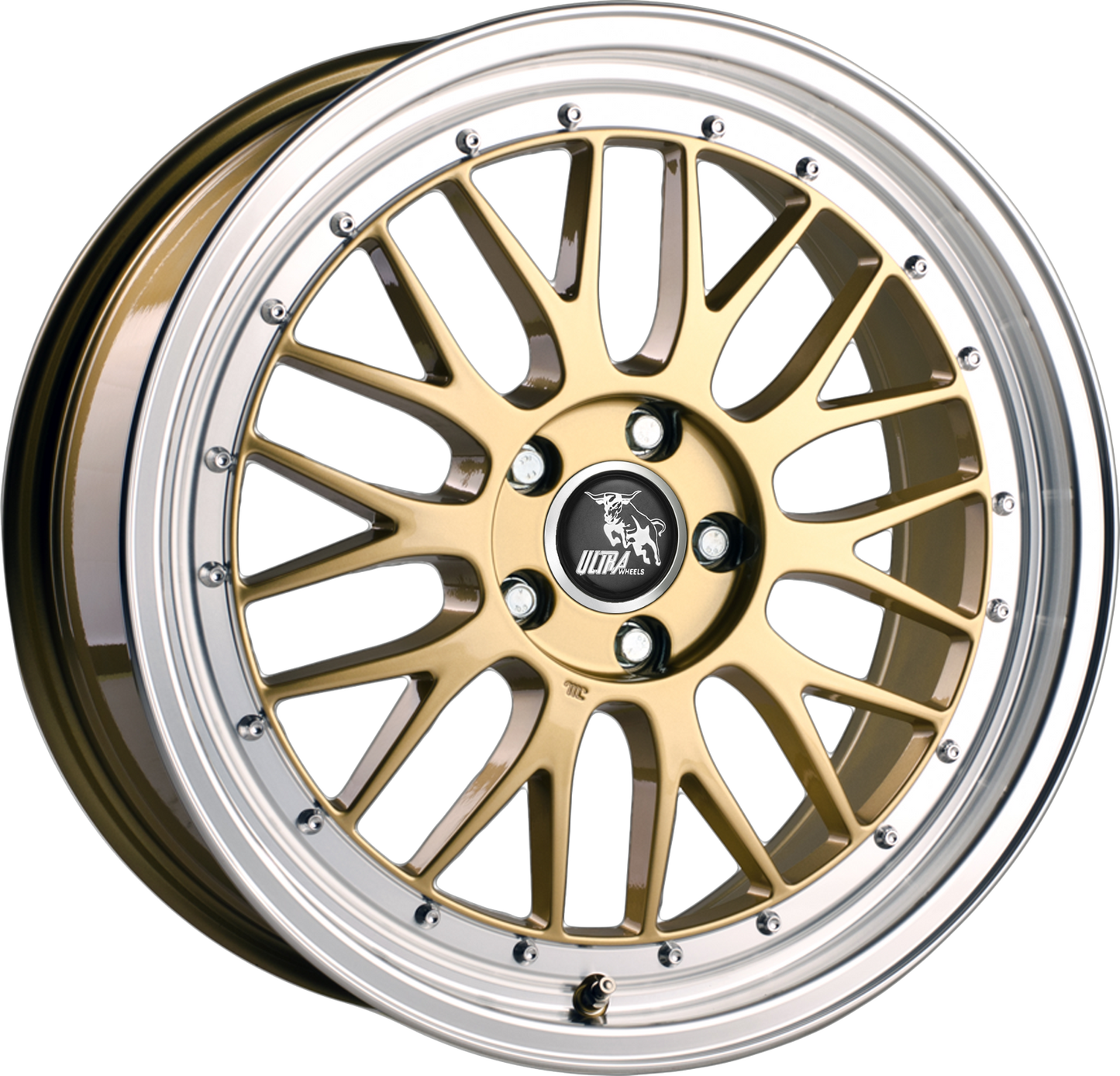 ULTRA WHEELS UA3 LM GOLD LIP POLISHED // 8,5x18
