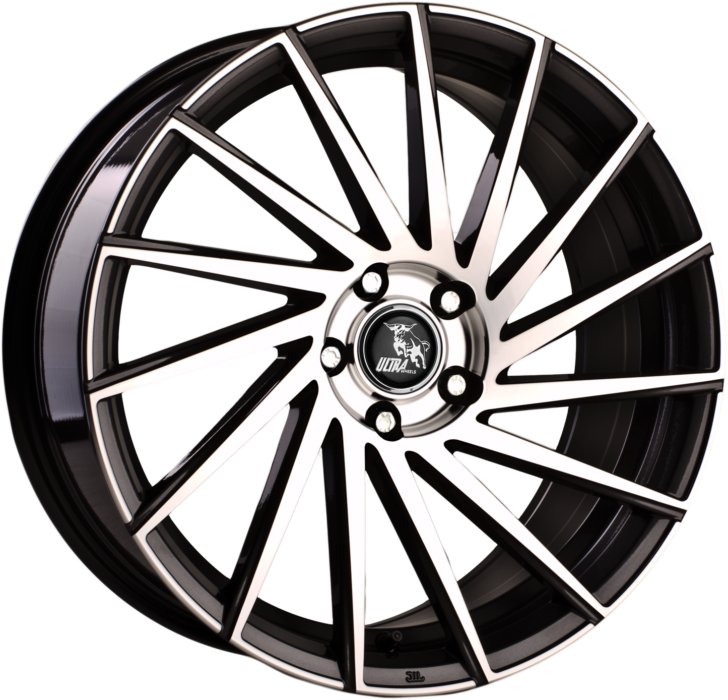 Ultra Wheels UA9 STORM GUNMETAL POLISHED // 8x18 (rechts)
