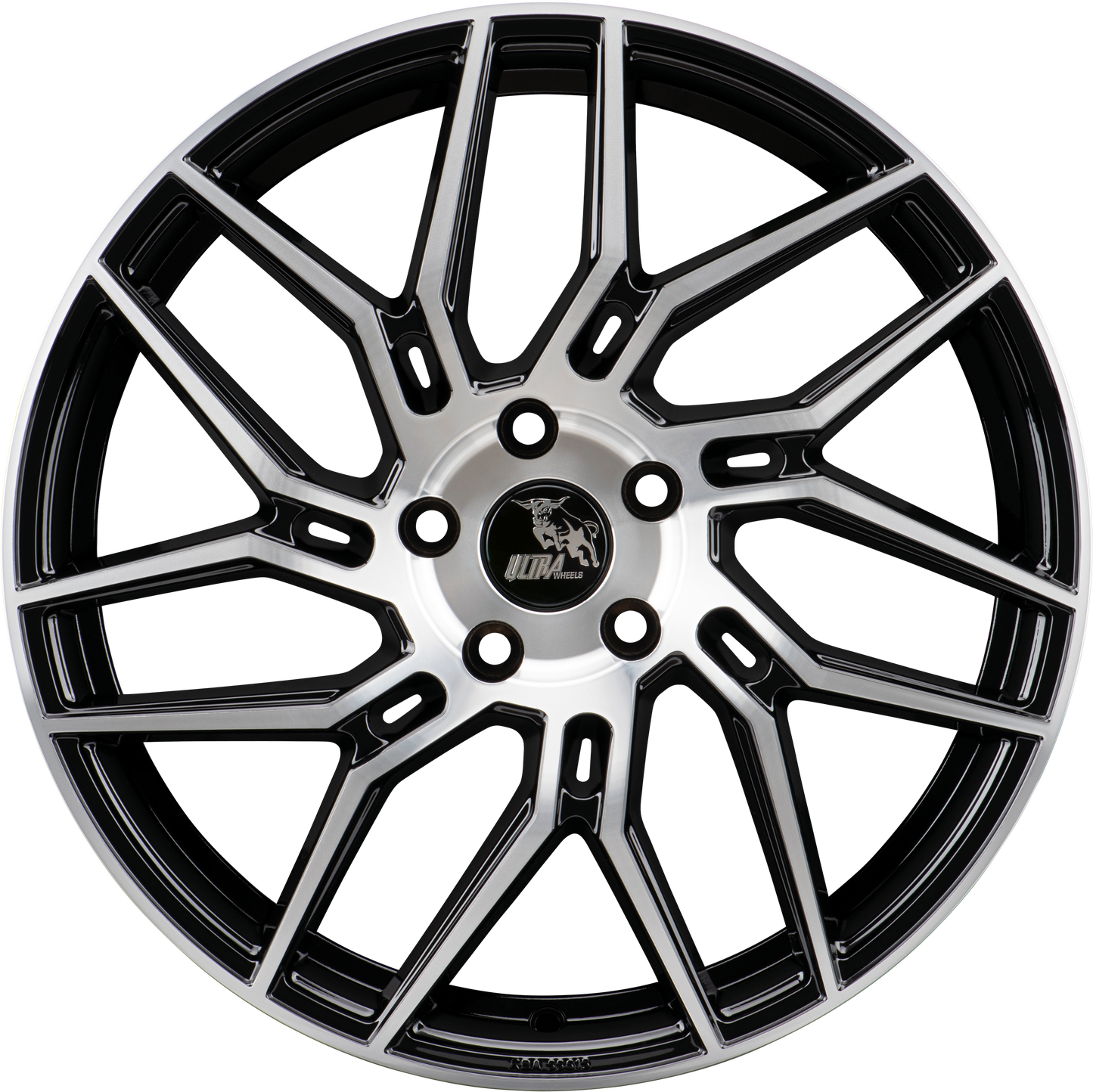 ULTRA WHEELS UA20 COBRA - Black Polished// 8,5x19