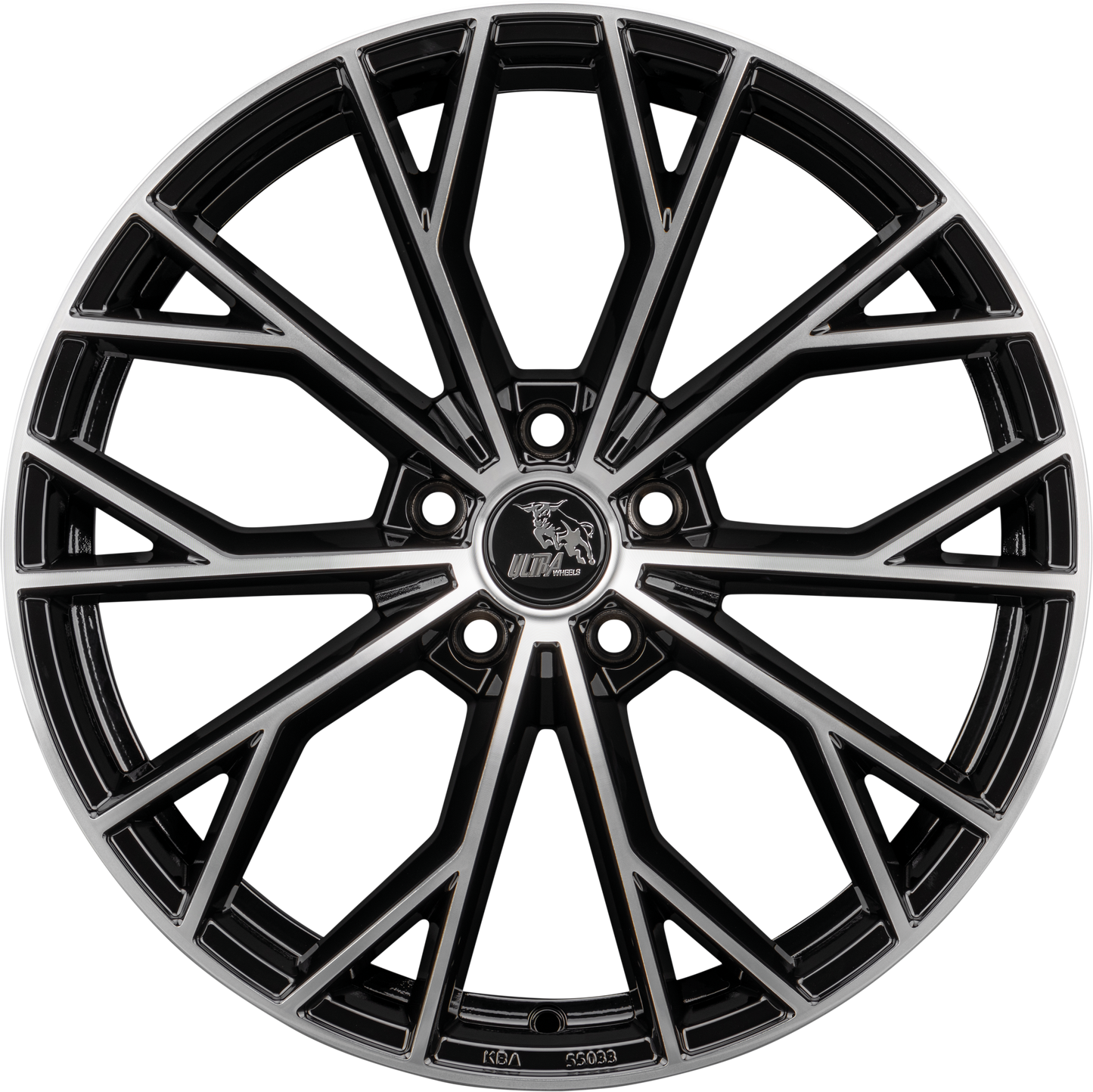 Ultra Wheels UA23 RS EVO BLACK POLISHED // 8,0x18
