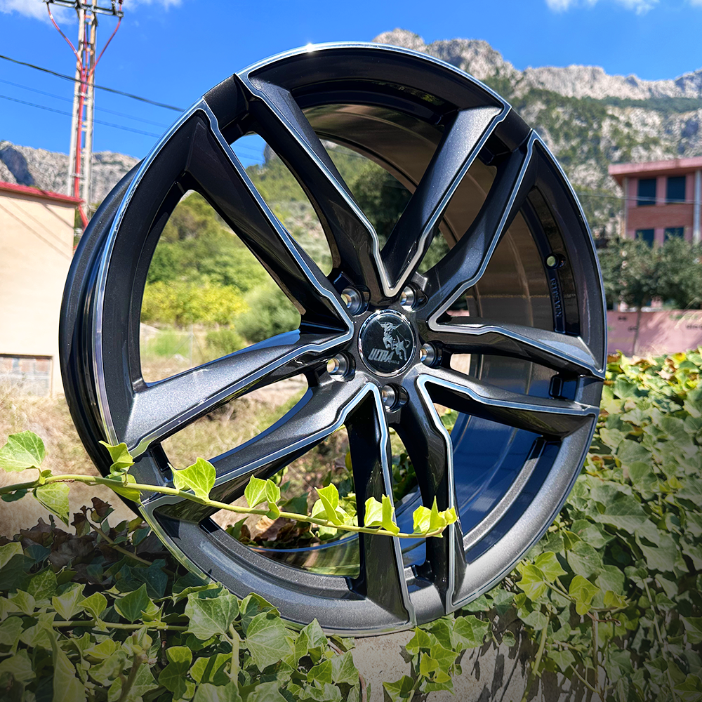 ULTRA WHEELS UA6 - GUNMETAL POLISHED // 8,5x20